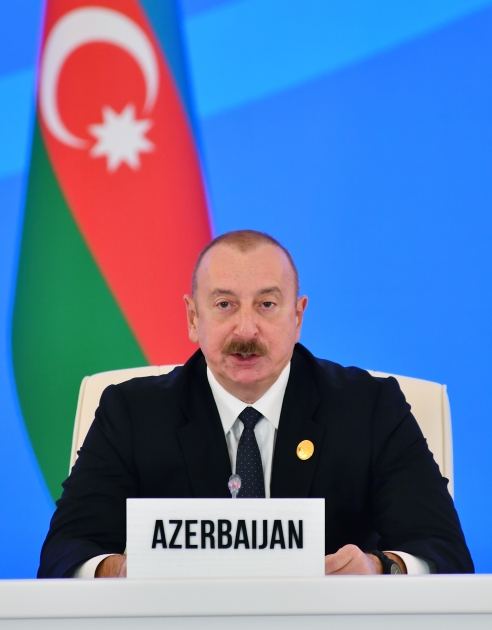 Президент Ильхам Алиев принял участие в саммите СПЕКА в Баку (ФОТО/ВИДЕО)