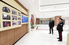 Президент Ильхам Алиев принял участие в открытии новых административных зданий Службы государственной безопасности (ФОТО)