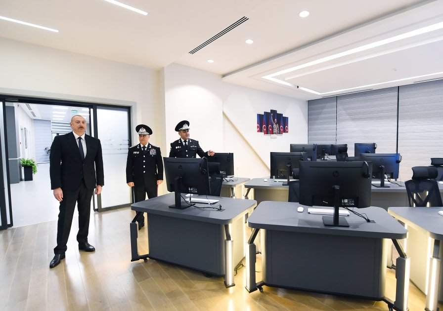 Президент Ильхам Алиев принял участие в открытии новых административных зданий Службы государственной безопасности (ФОТО)