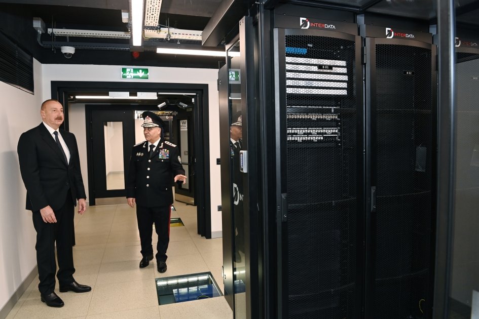 Президент Ильхам Алиев принял участие в открытии новых административных зданий Службы государственной безопасности (ФОТО)