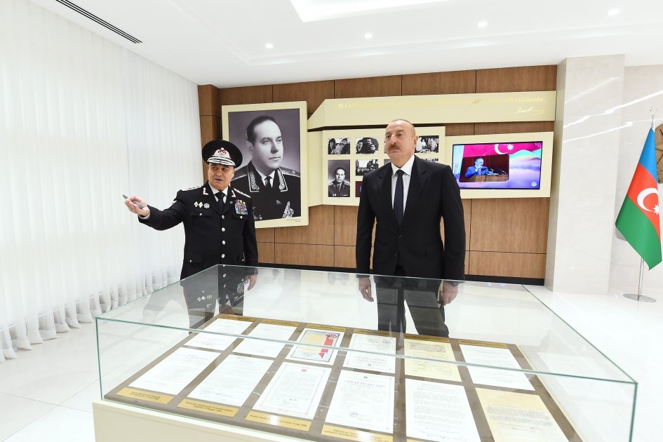 Президент Ильхам Алиев принял участие в открытии новых административных зданий Службы государственной безопасности (ФОТО)