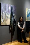 Какая красота! Произведения азербайджанских художников перенесены на шелк (ФОТО)
