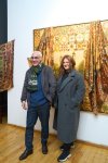 Какая красота! Произведения азербайджанских художников перенесены на шелк (ФОТО)