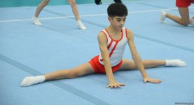 Проходит заключительный соревновательный день чемпионата Азербайджана и первенства Баку по мужской и женской спортивной гимнастике (ФОТО)
