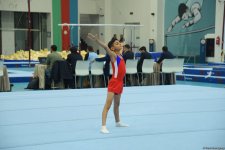 Проходит заключительный соревновательный день чемпионата Азербайджана и первенства Баку по мужской и женской спортивной гимнастике (ФОТО)