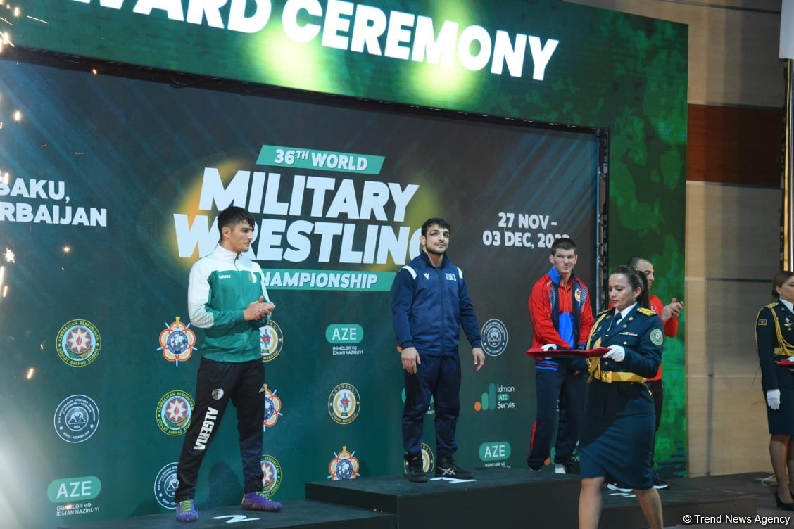 Азербайджанские борцы завоевали пять медалей на чемпионате мира (ФОТО)