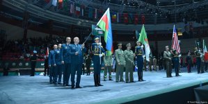 В Баку завершился чемпионат мира по борьбе среди военнослужащих (ФОТО)