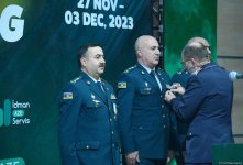 В Баку завершился чемпионат мира по борьбе среди военнослужащих (ФОТО)