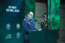 В Баку завершился чемпионат мира по борьбе среди военнослужащих (ФОТО)