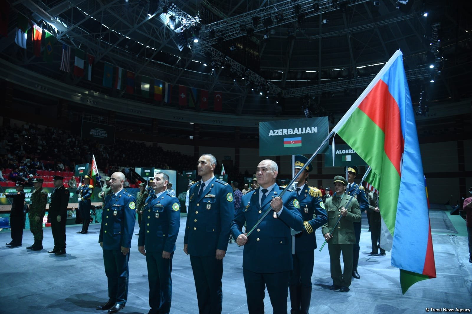 В Баку завершился чемпионат мира по борьбе среди военнослужащих (ФОТО)