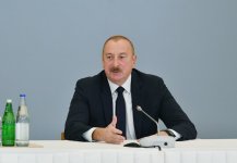 President Ilham Aliyev attends "Karabakh: Back Home After 30 Years. Accomplishments and Challenges" int'l forum (PHOTO/VIDEO)