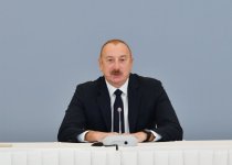 President Ilham Aliyev attends "Karabakh: Back Home After 30 Years. Accomplishments and Challenges" int'l forum (PHOTO/VIDEO)
