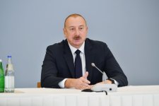 President Ilham Aliyev attends "Karabakh: Back Home After 30 Years. Accomplishments and Challenges" int'l forum (PHOTO/VIDEO)