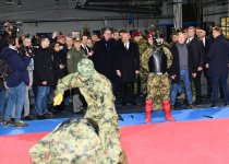 Президент Ильхам Алиев и Президент Александар Вучич осмотрели военную технику и оборудование (ФОТО)