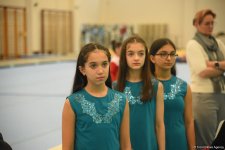 В Баку проходят соревнования чемпионата Азербайджана по прыжкам на батуте и акробатической дорожке (ФОТО)