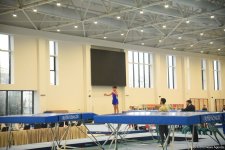 В Баку проходят соревнования чемпионата Азербайджана по прыжкам на батуте и акробатической дорожке (ФОТО)