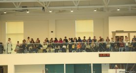 В Баку проходят соревнования чемпионата Азербайджана по прыжкам на батуте и акробатической дорожке (ФОТО)