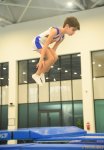 В Баку проходят соревнования чемпионата Азербайджана по прыжкам на батуте и акробатической дорожке (ФОТО)