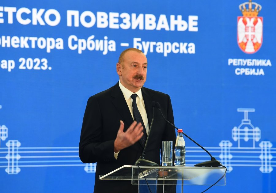 Президент Ильхам Алиев: В этом году экспорт азербайджанского газа в Европу достигнет примерно 12 миллиардов кубометров