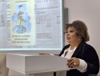 В Баку прошла презентация книги Севиль Гасановой "Hüseyn Cavidin ədəbi-bədii irsi mətbuatda" (ФОТО)