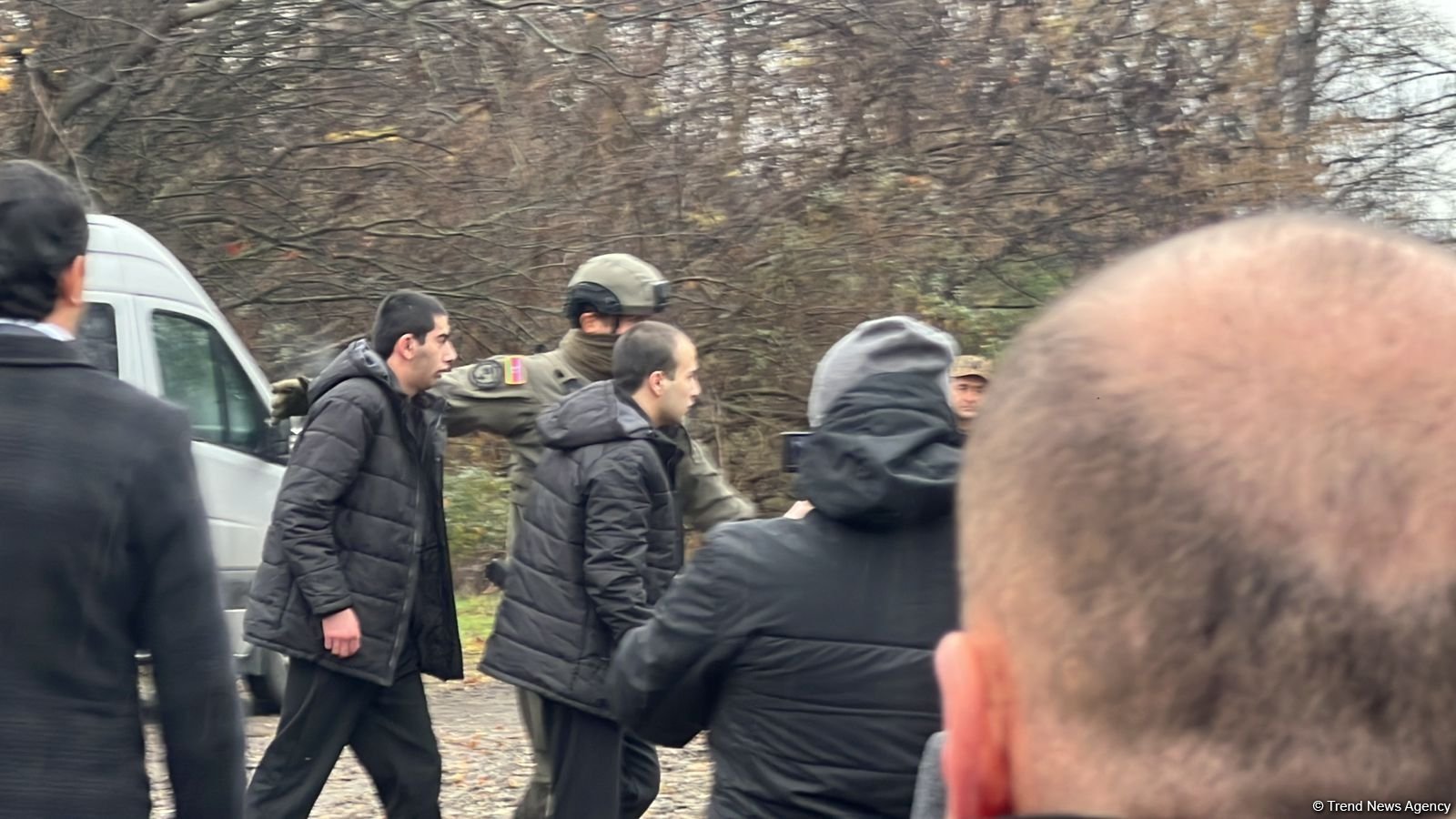 Первые кадры с вызволенными из армянского плена Гусейном Ахундовым и Агшином Бабировым (ФОТО)