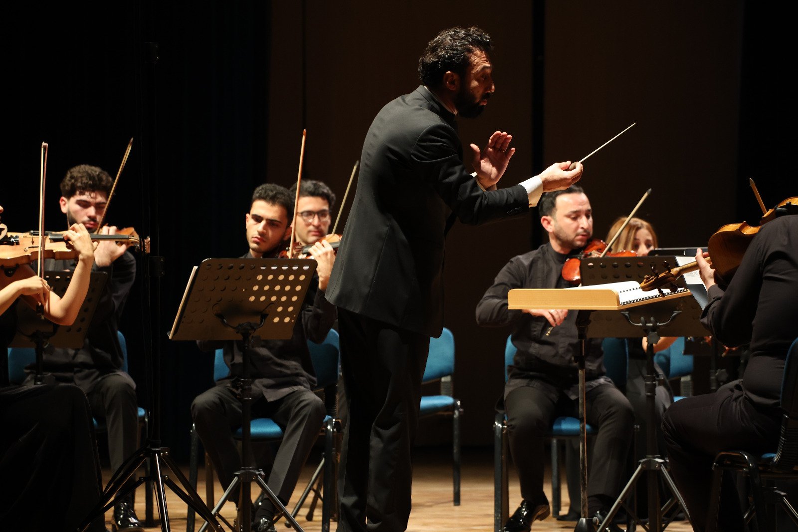 Две страны, два оркестра - Kremerata Baltika и Baku Chamber Orchestra. Грандиозный концерт в Анкаре (ФОТО)