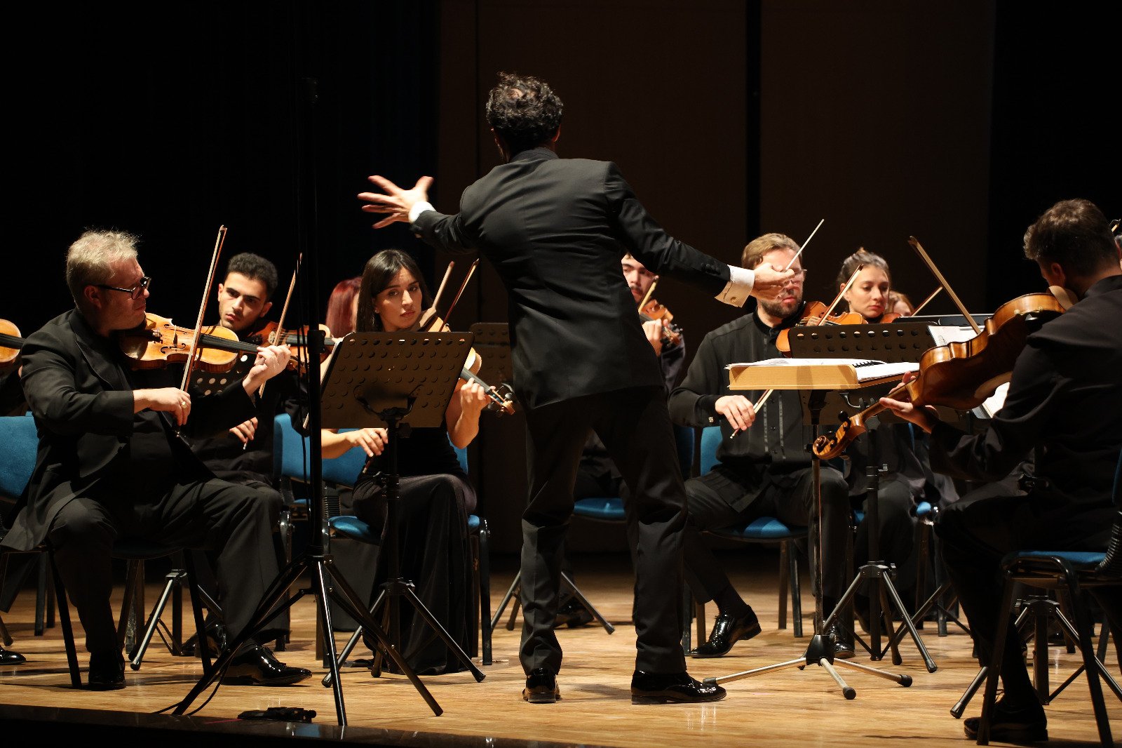 Две страны, два оркестра - Kremerata Baltika и Baku Chamber Orchestra. Грандиозный концерт в Анкаре (ФОТО)