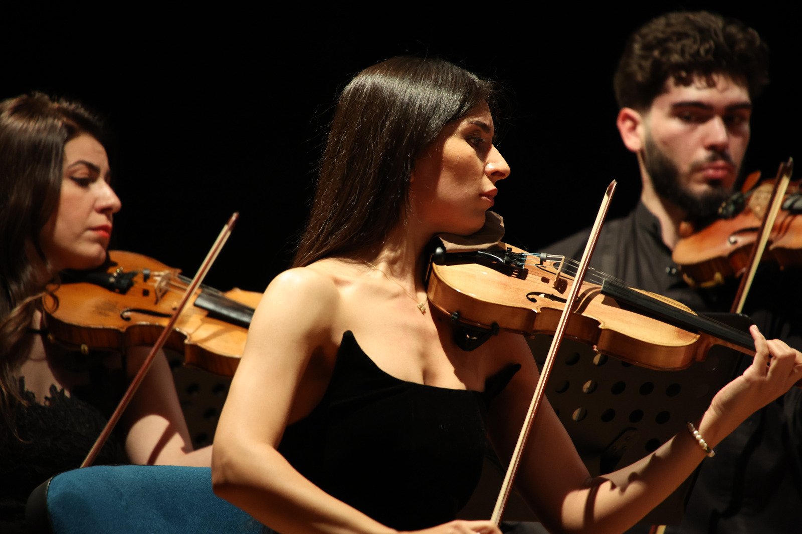 Две страны, два оркестра - Kremerata Baltika и Baku Chamber Orchestra. Грандиозный концерт в Анкаре (ФОТО)