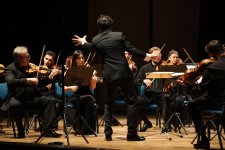 Две страны, два оркестра - Kremerata Baltika и Baku Chamber Orchestra. Грандиозный концерт в Анкаре (ФОТО)