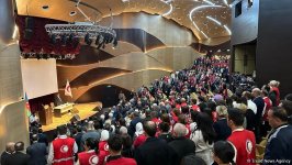 Azerbaijan Red Crescent Society holding extraordinary meeting (PHOTO)