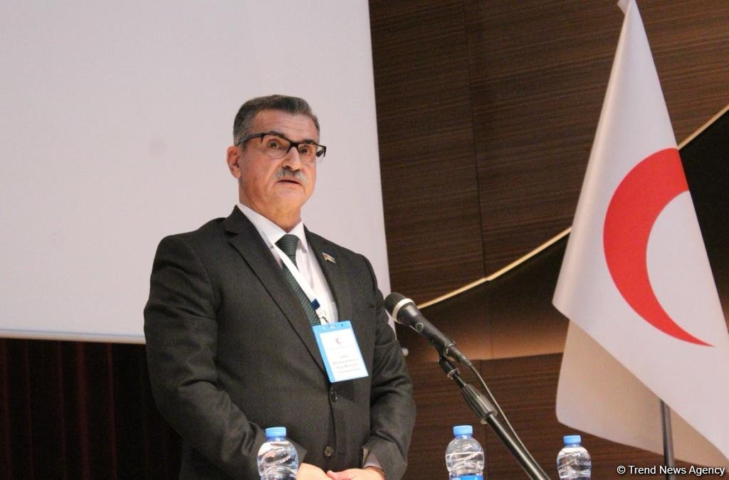 Azerbaijan Red Crescent Society holding extraordinary meeting (PHOTO)