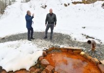 President Ilham Aliyev visits Turshsu Spring in Shusha district (PHOTO)