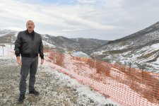 President Ilham Aliyev visits Turshsu settlement in Shusha district (PHOTO)