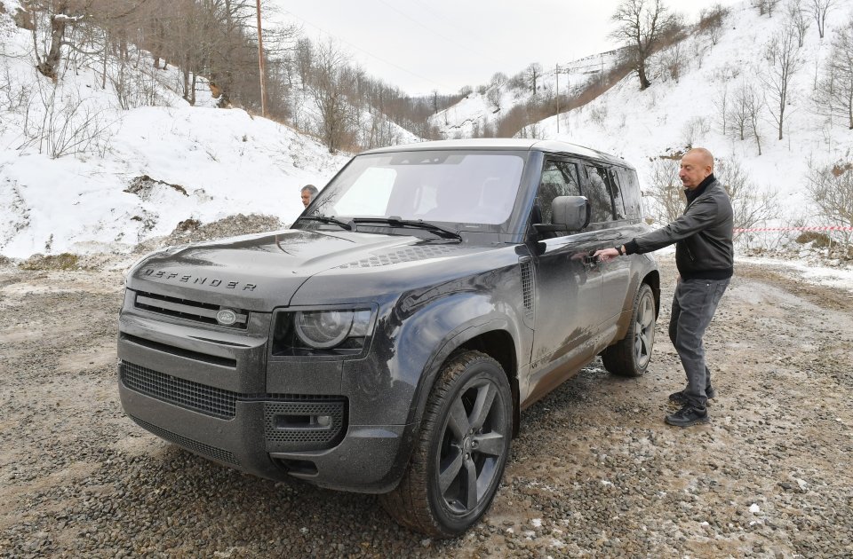 President Ilham Aliyev visits Turshsu Spring in Shusha district (PHOTO)