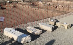 President Ilham Aliyev and First Lady Mehriban Aliyeva viewed ongoing restoration works at Imarat Complex in Aghdam (PHOTO/VIDEO)