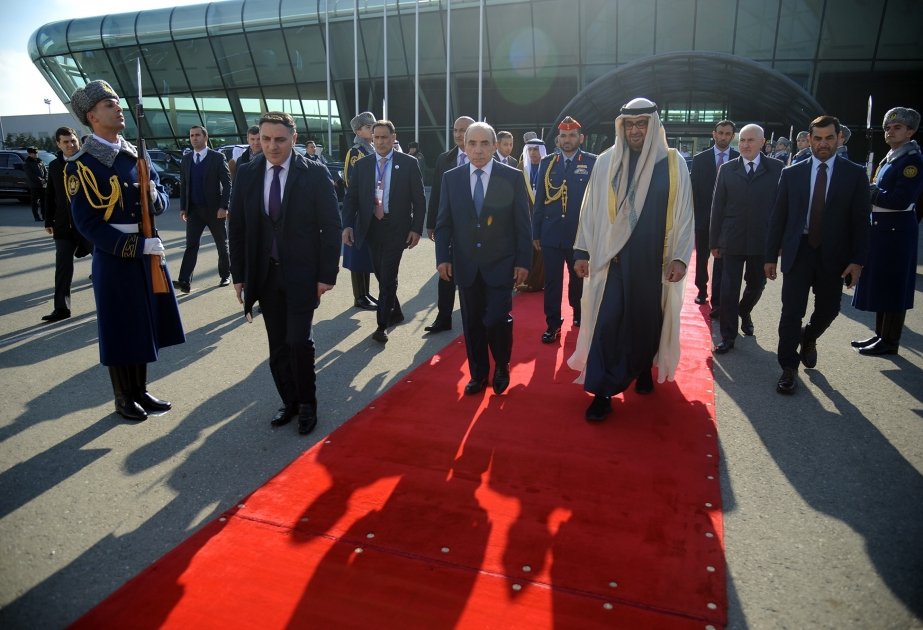 President of United Arab Emirates concludes his visit to Azerbaijan (PHOTO)
