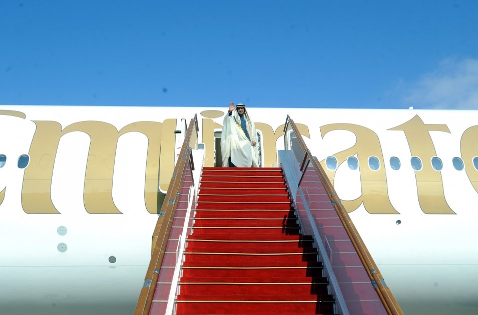 President of United Arab Emirates concludes his visit to Azerbaijan (PHOTO)