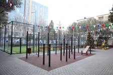 С участием вице-президента Фонда Гейдара Алиева Лейлы Алиевой в рамках проекта "Наш двор" состоялось открытие очередных обновленных дворов (ФОТО)
