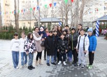 С участием вице-президента Фонда Гейдара Алиева Лейлы Алиевой в рамках проекта "Наш двор" состоялось открытие очередных обновленных дворов (ФОТО)