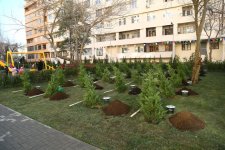 С участием вице-президента Фонда Гейдара Алиева Лейлы Алиевой в рамках проекта "Наш двор" состоялось открытие очередных обновленных дворов (ФОТО)