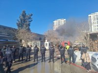 Новые кадры с места взрыва в Баку (ФОТО/ВИДЕО)
