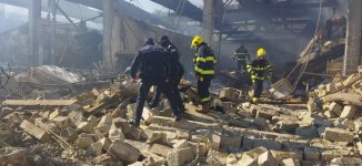 Новые кадры с места взрыва в Баку (ФОТО/ВИДЕО)