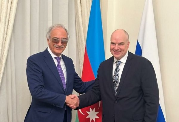 Azerbaijani ambassador to Russia meets recently appointed Australian counterpart (PHOTO)