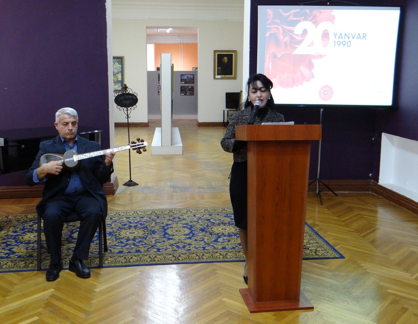 В Государственном музее музыкальной культуры Азербайджана почтили память шехидов 20 Января (ФОТО)