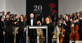 В Бакинской филармонии прошел вечер памяти жертв трагедии 20 Января (ФОТО)