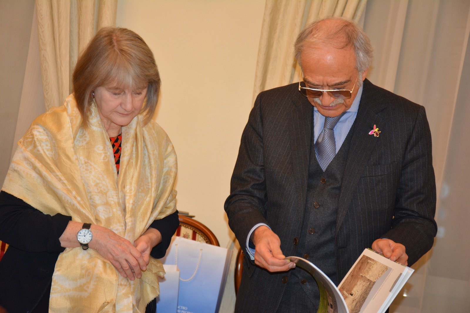 Azerbaijan's envoy to Russia meets newly appointed Canadian counterpart (PHOTO)