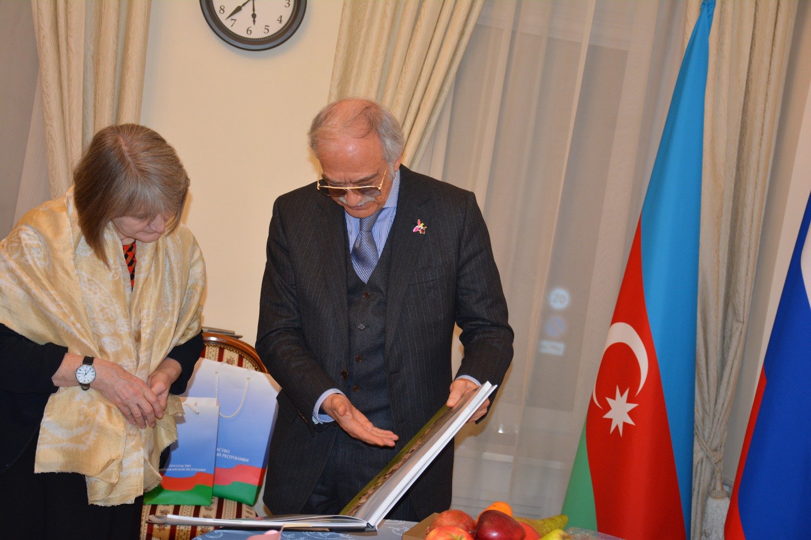 Azerbaijan's envoy to Russia meets newly appointed Canadian counterpart (PHOTO)