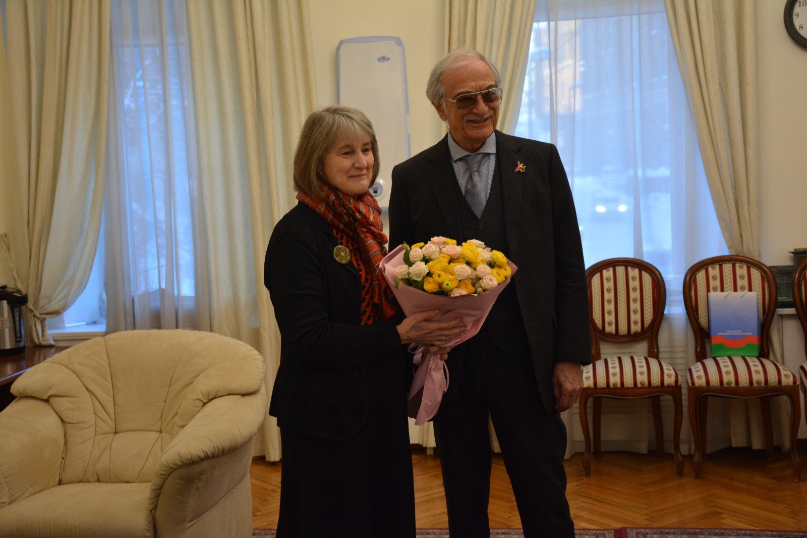 Azerbaijan's envoy to Russia meets newly appointed Canadian counterpart (PHOTO)