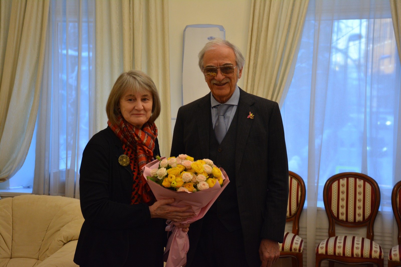 Azerbaijan's envoy to Russia meets newly appointed Canadian counterpart (PHOTO)