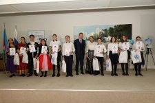 В Баку состоялась церемония награждения победителей проекта "Книги и писатели юбиляры" (ФОТО)